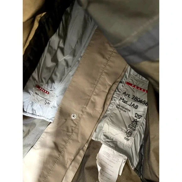 Prada Tan Trench Coat - Picture 6 of 10